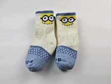 Bombas Toddler Minions Socks Lot Of 2 Pairs Size T