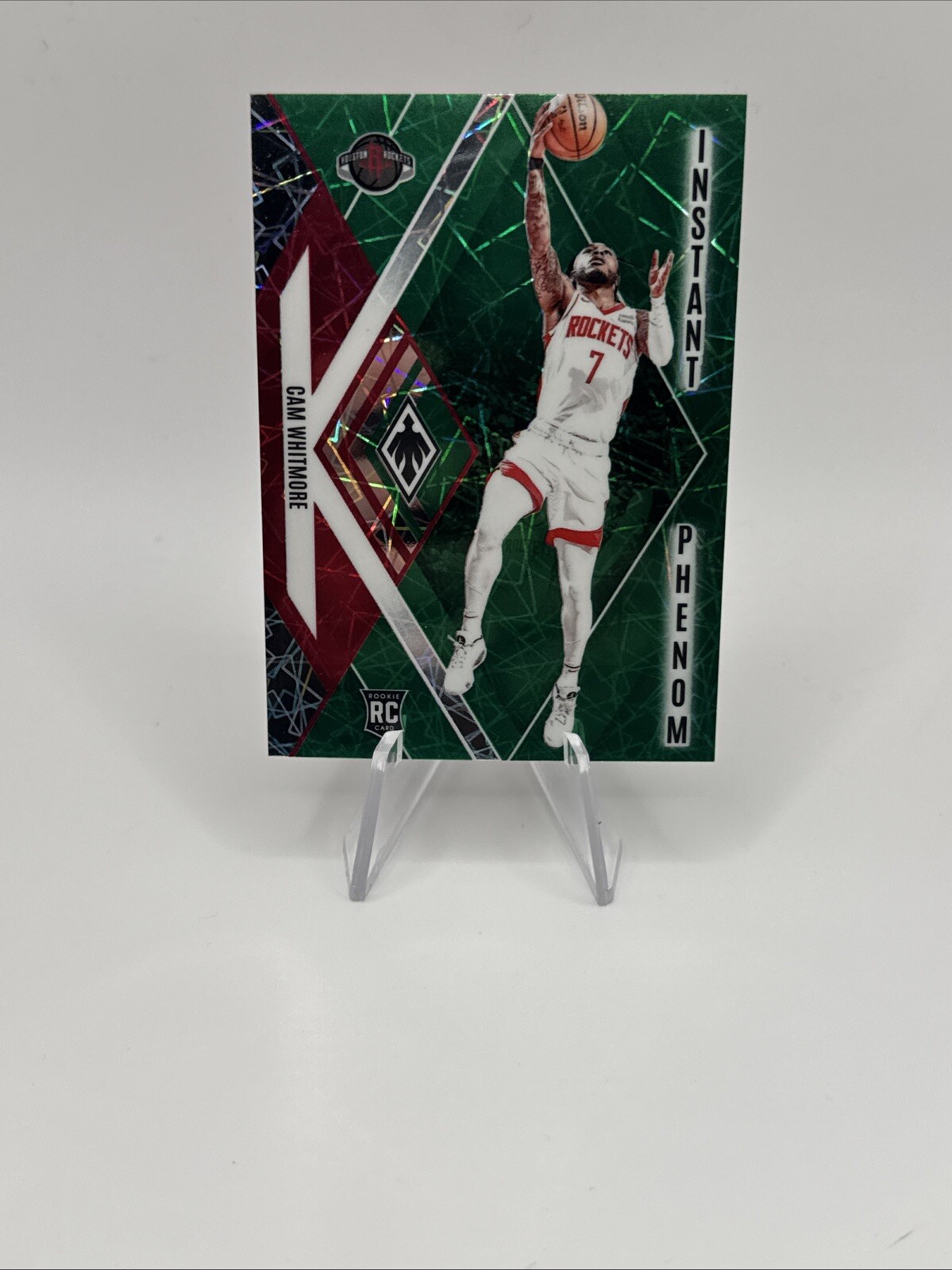 2023-24 Panini Phoenix - Rookies Green Lazer Phoenix #294 Cam Whitmore /175 (RC)