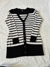 white house black market sequin cardigan