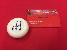 VW Käfer Bus T1 Schaltknauf, Schaltknopf elfenbein 10mm Vintage Speed (0514-70)