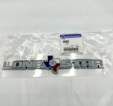 19-20 Ram 1500 Dt Lonestar Tailgate Emblem Badge Nameplate Mopar 68276322ab 19-20 Ram 1500 Dt Lonestar Tailgate Emblem Badge Nameplate Mopar 68276322ab