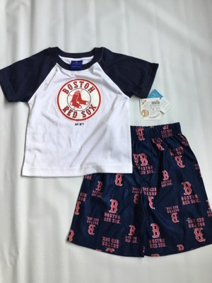 NWT * Boston Red Sox MLB Baseball Youth Pajama Set *  (L) 7  * $34