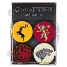 Game of Thrones House Sigil Magnet Set - New