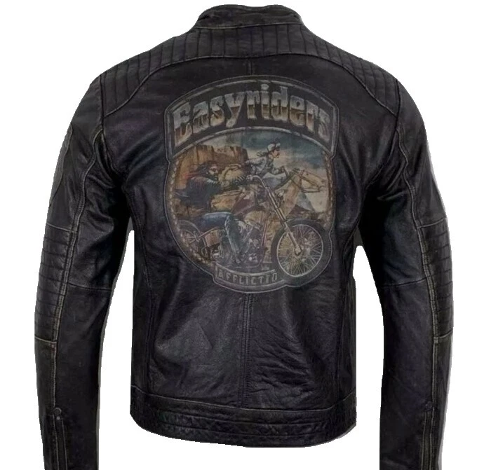 Chaqueta de moto Affliction Negro abrigos, chaquetas y chalecos para hombres