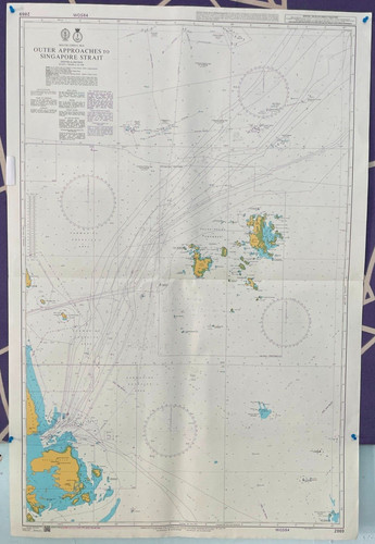 Admiralty 2869 SOUTH CHINA SEA OUTER APPROACHES TO SINGAPORE STRAIT Map Chart