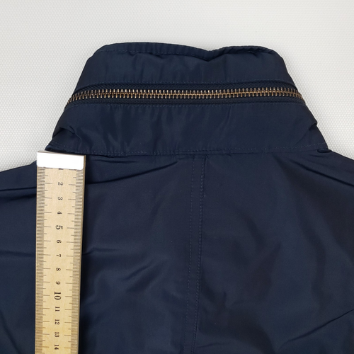 Paul Smith Windbreaker Jacket Medium Men Lightweight Rain Jacket Navy Blue Slim - Picture 16 of 18