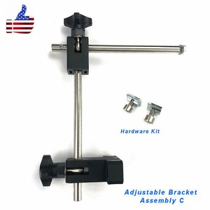 conveyor guide rail bracket adjustable stainless assy aluminum profile
