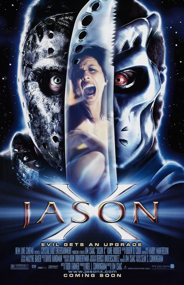 Jason X movie poster - 11 x 17 inches - Friday The 13th movie poster
