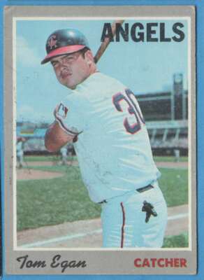 1970 Topps Tom Egan #4 California Angels