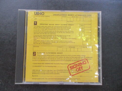 CD reggae UB40 - Signing off - Afbeelding 1 van 2