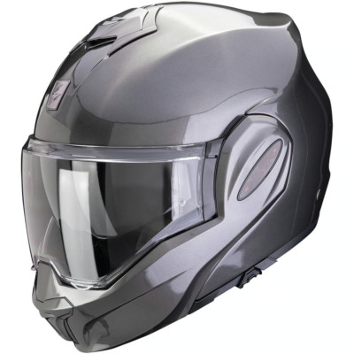 SCORPION Exo Tech Evo Pro Metallic Grey Helmet