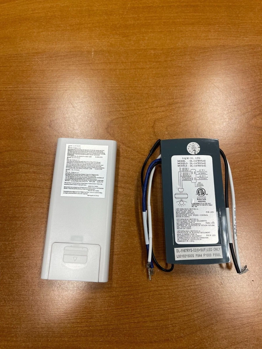 Ceiling Fan Remote Receiver Dl 1167rys 02 Shelly Lighting