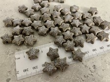 200 Keramikperlen Mit Blumenglasur – 8 Mm Durchmesser, 3 Mm Loch, Für Schmuck & Basteln