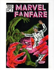 Marvel Comics Marvel Fanfare Volume 1 Book #9 VF+ 1983