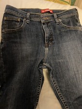 Lee Size 12 Husky Boys Straight Leg Dark Wash Jeans