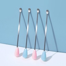 Stainless Steel Earpick Scoop Reusable Earwax Removal Tool Cleaner for Adult AU