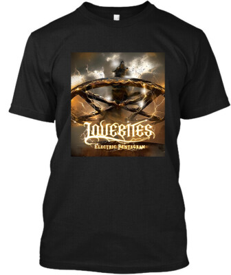 New! Popular Lovebites Electric Pentagram Japanese Music Retro T 