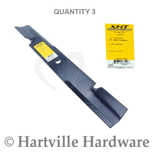 Sunbelt B1FE1061 21" Xht Mower Blades - Set of 3