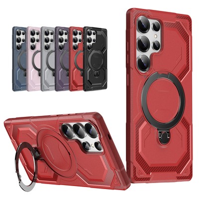 Grade Armor Case für Samsung Galaxy A15 A25 A35 A55 5G S25 S24 Handy-Halterung