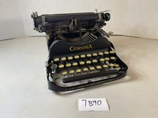 Vintage Corona Typewriter Company folding portable model No. 3, 7B90 thumbnail