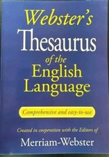 Merriam-Websters Thesaurus of the English Lan...