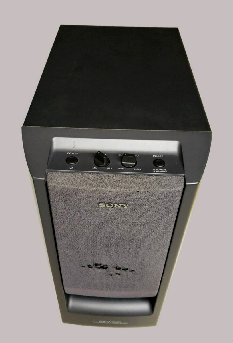 SONY(ソニー) ACTIVE SUBWOOFER SA-WST3 Sony SA-W303 Active Super Woofer Powered 120V 60Hz 25W S#8192319