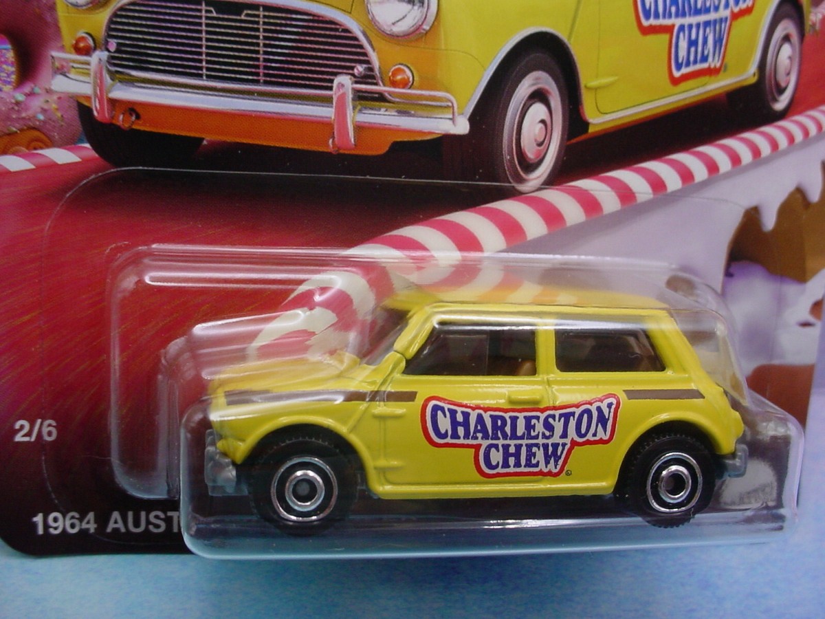 2023 Matchbox Candy Rides Charleston Chew '64 AUSTIN MINI COOPER