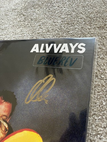 signed blue rev (clear yellow vinyl) - autographed by alvvays /1000 - Picture 5 of 7