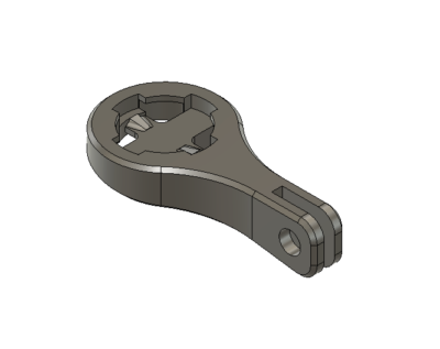 Cycliq fly 12 Mount Bontrager Blendr and Go Pro Compatible