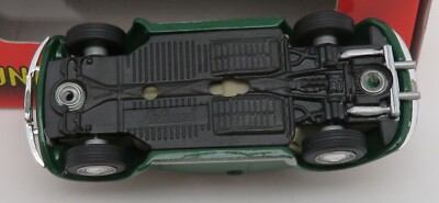 Modèle Réduit SCHUCO 1/72 - Volkswagen Coccinelle (Käfer) Cabriolet Vert - Édition Limitée Comme Neuve