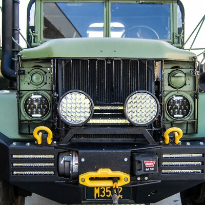 Military 24v LED Headlights Trucklite HMMWV M35A2 M35 M939 NSN 6220 01 547 9043