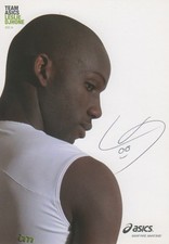 Leslie Djhone Autogramm signed 10x15 cm Postkarte