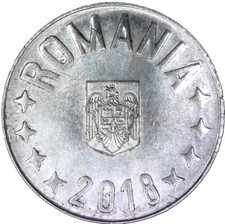 Romanian Coin 10 Bani | Eagle | Crown | Romania | 2018 - 2021