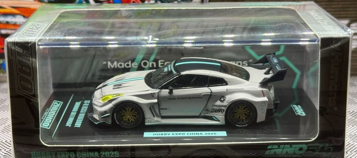 イノモデル 1/64 日産 GT-R R35 ワイドボディ HEC2025 イノモデル 1/64 日産 GT-R R35 ワイドボディ HEC2025 inno64