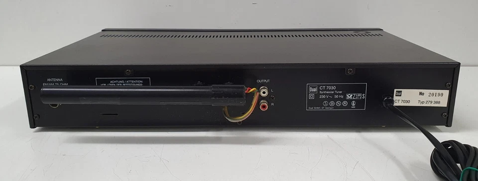 Dual CT 7030 80er Tuner Radio Vintage HiFi High End Baustein Retro Anlage FM/AM - Bild 2 von 4