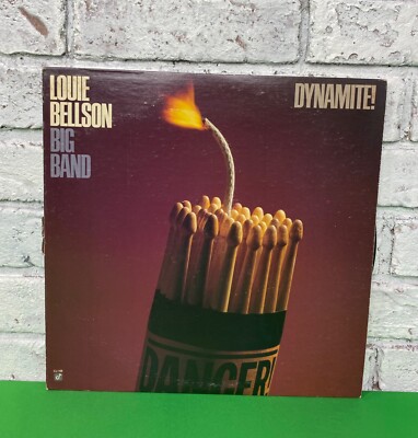 Vintage 1980 Louie Bellson Big Band   Dynamite! (Concord Jazz   CJ-105) Vinyl LP