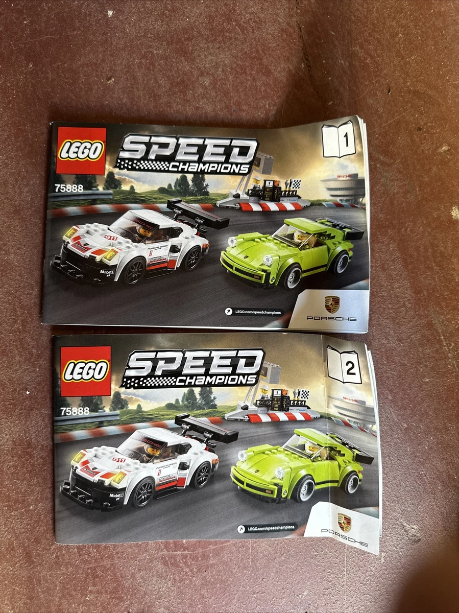 LEGO Speed Champions 75888 Porsche 911 RSR 911 Turbo 3.0