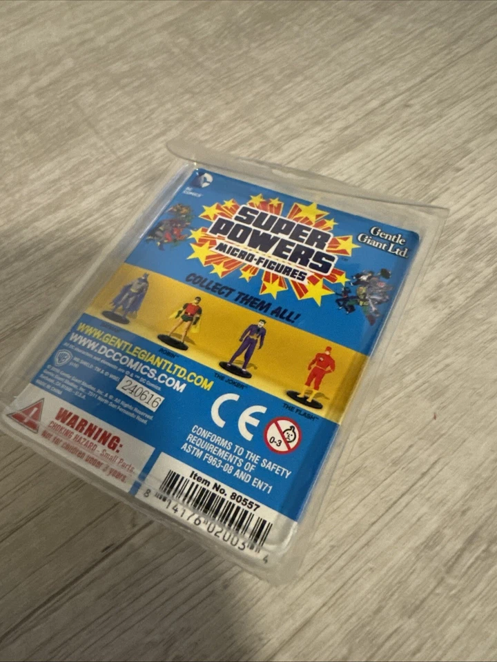 DC Comics Super Powers Micro Action Figure The Joker Gentle Giant Ltd. Villain - Image 4 of 4