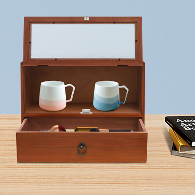 2-Tier Storage Drawer Box Cabinet for Desk - Organizing Unit for Kitchen Counter