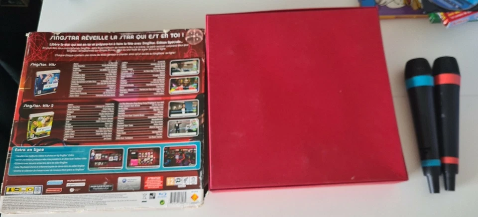 Jeux Singstar Édition Speciale Sony PS3 Complet + 2 Micros sans fil ( 4 Micros ) - Photo 2/3