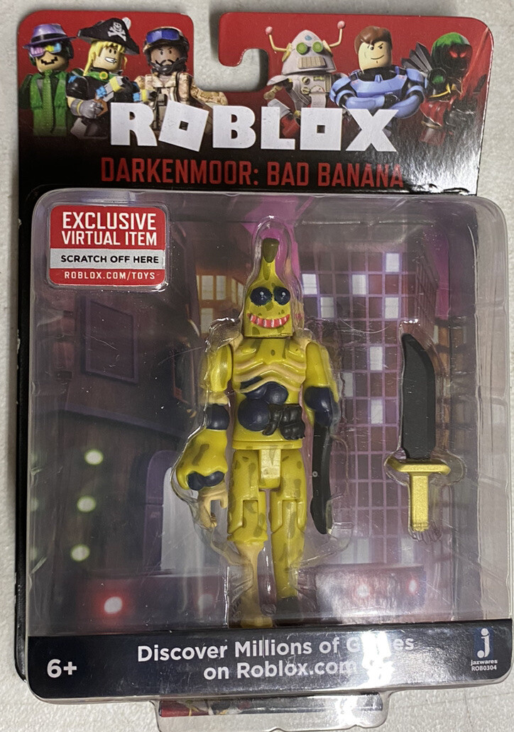 New Roblox Darkenmoor: Bad Banana Figure w/ Exclusive Code
