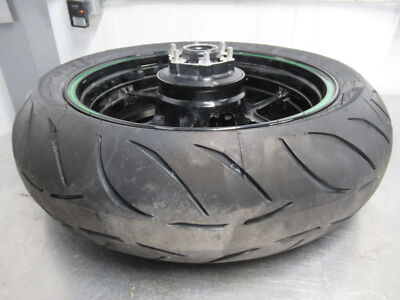 Kawasaki Zx6r Zx636 Ninja 2016 Rear Wheel Rim 41073-0615-18f Kawasaki Zx6r Zx636 Ninja 2016 Rear Wheel Rim 41073-0615-18f