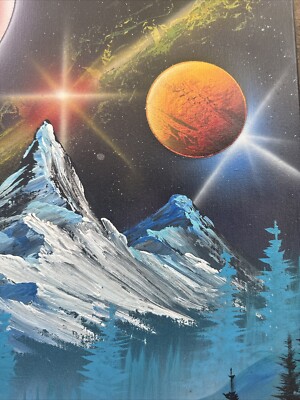 Original Colorful Spray Paint Art On Canvas- 20x24in. - 2021 | eBay