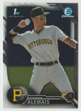 2016 Bowman Draft Picks & Prospects Chrome #BDC-34 Stephen Alemais Pirates