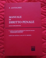 Manuale di diritto penale. Leggi complementari vol.1