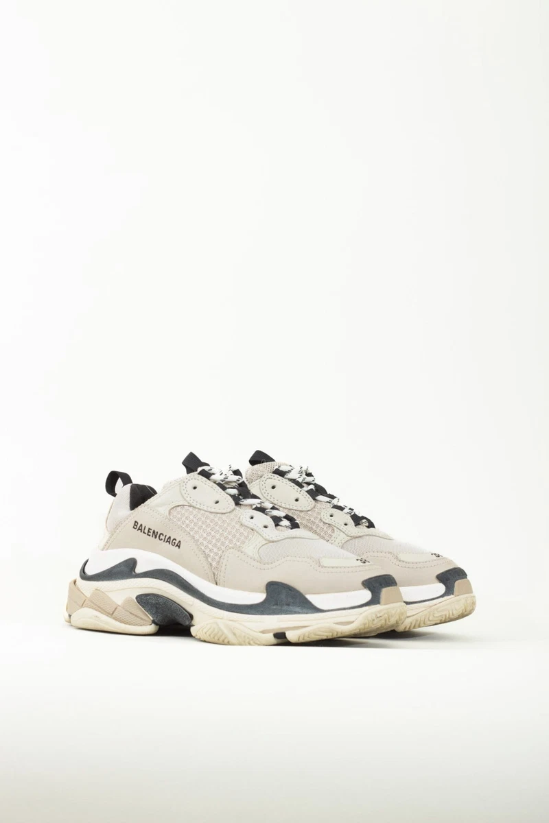 Balenciaga Triple S Chunky Sneaker Size 38 Grey