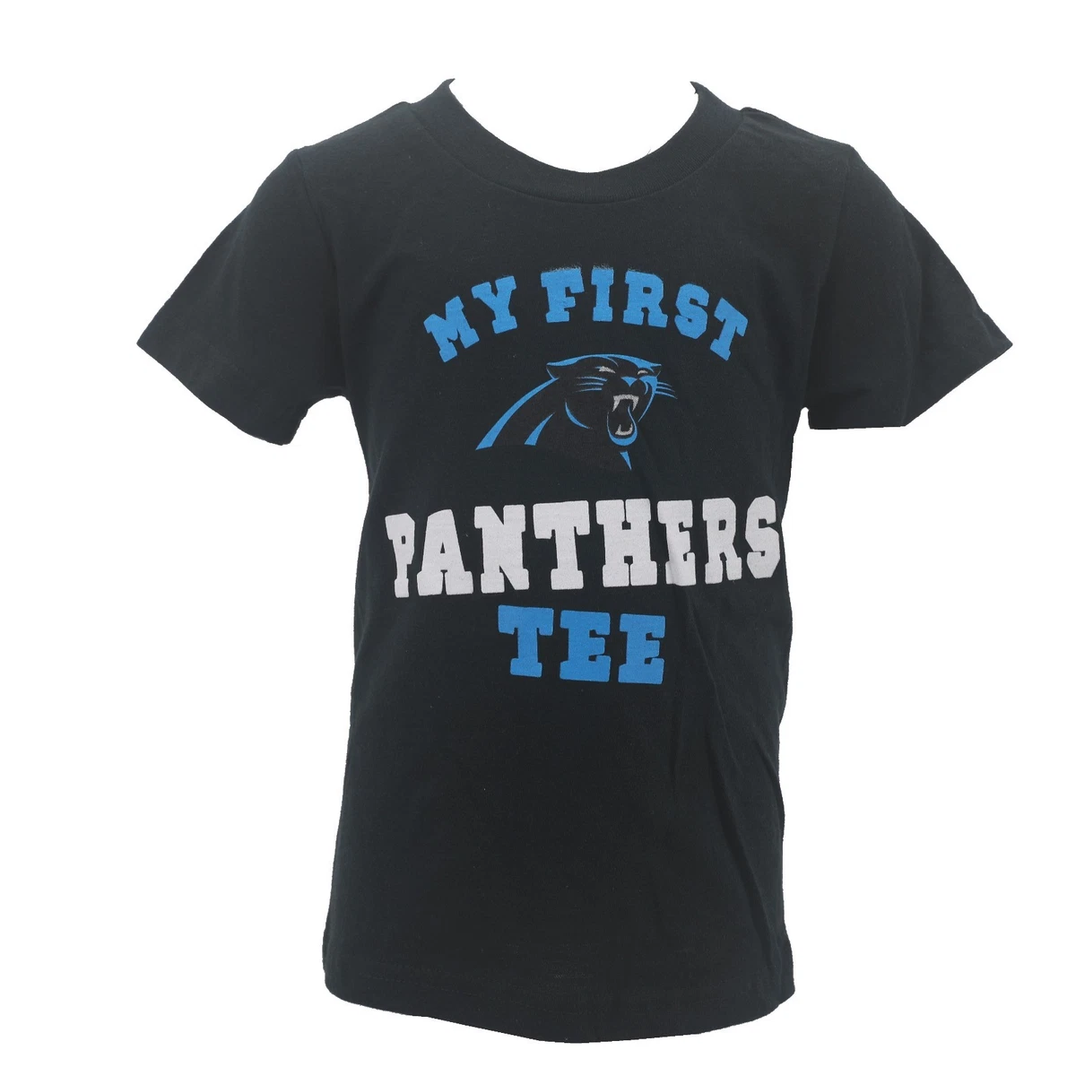 Carolina Panthers Official NFL Apparel Infant Toddler Size T Shirt New with Tags
