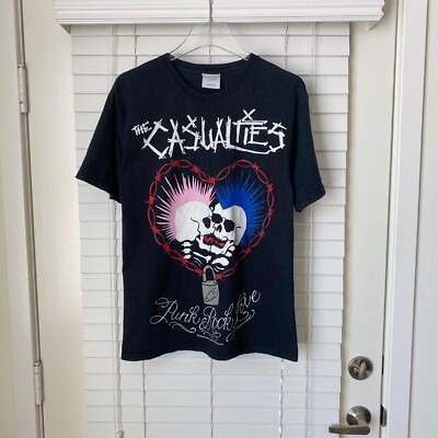 PANK LOVE T-shirt Black 明る × Black【stock】/&