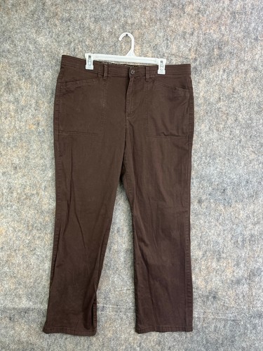 Gloria Vanderbilt Pants Adult 16W Brown 