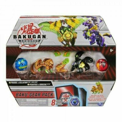 Bakugan Armored Alliance:Baku-Gear Pack: Pharol-Gillator: Pegatrix-Goreene Ultra